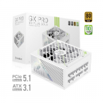 Gamemax PSU | GX PRO 1250G WH | 1250 W | Gold | White | Full Modular | GX PRO 1250G WH | 6931858767699