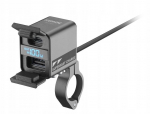 Ładowarka Interphone Ładowarka do telefonu - USB-C, USB-A z ładowaniem akumulatora motocykla | ACCHANDLEBAR100W | 8018080494321