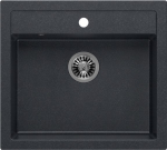Zlewozmywak Quadron BILL 110 GraniteQ black diamond/elementy stalowe | 39221000 | 5904310994767