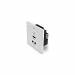 System przekazu sygnału AV Lindy Adap Lindy 70m Cat.6 HDMI 4K60 Wall Plate Extender | 38348 | 4002888383486