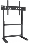 Techly Stojak Podłogowy TV 60&rdquo;-86&rdquo; Techly Statyw Podstawa pod Telewizor z P&oacute;łką AV (ICA-TR130BK) | ICA-TR130BK | 8058956620898