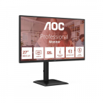 AOC | Q27E4CV | 27 " | IPS | QHD | 16:9 | 120 Hz | 4 ms | 2560 x 1440 pixels | 350 cd/m&sup2; | HDMI ports quantity 1 | Black | Q27E4CV | 4038986182829