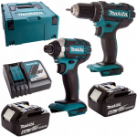 Zestaw narzędzi Makita Accum. tool compl. 18V 2x4,0Ah Li-Ion, (DDF482+DTD152) | 0088381813716 | 0088381813716