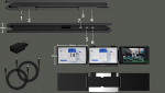 ZEUSLAP ZB14 dual 14" portable monitor | ZB14 | 6974065452323