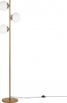 Lampa podłogowa Beliani Lampa podłogowa metalowa złota WADI | 184934 | 4251682225045