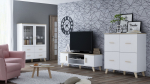 Cama sideboard LOTTA 110 4D white + sonoma oak | LOTTA KOM110 4D | 5903815001741