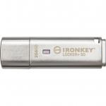 Kingston IronKey Locker+ 50/256 GB/USB 3.1/USB-A/strieborn&aacute; | IKLP50/256GB | 740617338898