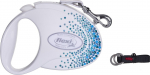 Flexi FLEXI Smycz Glam Splash Ocean, M TAŚMA 5m, biała | FL-2212 | 4000498042212