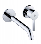 Bateria umywalkowa Kludi Ścienna bateria umywalkowa Nova Fonte Pura, wysięg wylewki 220 mm chrom 202450515 | 4021344109811 | 4021344109811