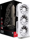 Graphics card. XFX Swift RX 9070 White 3-FAN GAM E 16G | RX-97SWFB3W9 | 840191502392