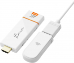 System przekazu sygnału AV j5create Adapter do bezprzewodowego przesyłania obrazu i dźwięku (JVAW76MAX-N) | JVAW76MAX-N | 4712795089455