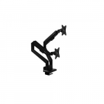 Arozzi Desk Mount | Neo Duo - Gas Spring Monitor Arm AZ-ALZARE-NEO-DUO-BK | Tilt, Swivel, Rotation | Maximum weight (capacity) 9 kg | Black | AZ-ALZARE-NEO-DUO-BK | 850072937335
