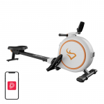 Deer Run RW600 Magnetic Rowing Machine (White) | R1rowing | 5905156103108