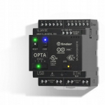 Finder Programowalny przekaźnik logiczny Finder OPTA PLUS 12...24V DC port RJ45 dla sieci Ethernet i MODBUS TCP/IP 8A.04.9.024.8310 | 8A.04.9.024.8310 | 8012823445403