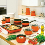 Riess RIESS - Garnek wysoki 24cm Corall | R-0659-034 | 9003064340519
