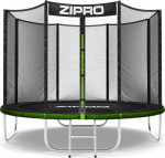 Trampolina ogrodowa Zipro Jump Pro z siatką zewnętrzną 8FT 252cm | 979602 | 5902659840714
