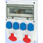 Elektromet Rozdzielnica stacjonarna 14 moduł&oacute;w, 2x16A 3P+N+Z, 4x16A 2P+Z IP54 typ RSE-05 (942100) | 942100 | 5906197487660