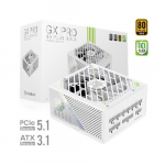 Gamemax PSU | GX PRO 1050G WH | 1050 W | Gold | White | Full Modular | GX PRO 1050G WH | 6931858767675