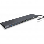 Stacja/replikator Icy Box IB-DK2102-C USB-C (60389) | IB-DK2102-C | 4250078167129