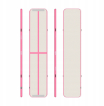 Rebel Ścieżka gimnastyczna, akrobatyczna Airtrack 500x100x10 - pink (RBA-4703-P) | RBA-4703-P | 5901890138086