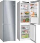 Bosch Serie 4 KGN362IDF fridge-freezer Freestanding 321 L D Stainless steel | KGN362IDF | 4242005281480