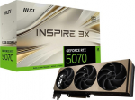 MSI GeForce RTX 5070 12G INSPIRE 3X OC NVIDIA 12 GB GDDR7 | V532-006R | 4711377308151