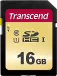 Karta Transcend 500S SDHC 16 GB Class 10 UHS-I/U1 V30 (TS16GSDC500S) | TS16GSDC500S | 0760557841159