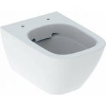Miska WC Geberit Geberit lejowa, kr&oacute;tka, wisząca miska WC Smyle Square Rimfree 500.379.01.1 | 500379011 | 4025416840657