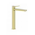 Bateria umywalkowa KFA 4522-712-31 / / MALAGA / BATERIA UMYWALKOWA NABLATOWA ZE SPUSTEM CLICK CLACK, PVD BRUSHED LIGHT GOLD / | 5907571452694 | 5907571452694