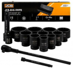 Zestaw narzędzi Zestaw narzędzi udarowych 15el. 1'' (12-kątnych) | JCB-8141-9MPB | 5905101397309