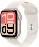 Watch SE 3&nbsp;GPS 44mm&nbsp;Starlight Aluminium Case with Starlight Sport Band - M/L | MEHJ4MP/A | 195950645972