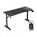 Huzaro Hero 3.6 RGB Black gaming desk | HZ-HERO 3.6 RGB BLACK | 5900415030256