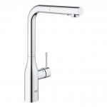 Virtuvės plautuvės mai&scaron;ytuvas su i&scaron;traukiama žarna Grohe Essence, 30270000, chromas | 30270000 | 4005176314926