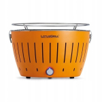 LotusGrill Grill ogrodowy Węglowy Standard 32 cm x 32 cm pomarańczowy | LG G34 U Orange | 4260023019953