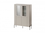 Cama VERA display cabinet 110x40x160 matt cashmere | 471011 | 5903815010880