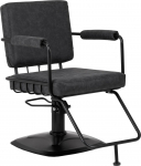 Activeshop Gabbiano fotel fryzjerski Katania Loft Old Leather czarny | 5906717456084 | 5906717456084