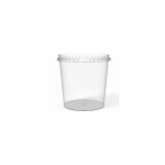 Multi Plastb&aelig;ger Handy-Safe 1170 ml &Oslash;132xH128 mm PP Klar, 200 szt./ps - (200 szt.) | 5710876401201 | 5710876401201