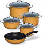 Riess Riess- Zestaw garnk&oacute;w 5cz. Orange | R-0558-113 | 9003064113076