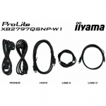 iiyama ProLite/XB2797QSNP-W1/27"/IPS/QHD/75Hz/1ms/B&iacute;l&aacute;/5R | XB2797QSNP-W1 | 4948570125951