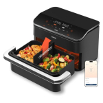 Cosori Dual Blaze Smart Air Fryer 10L Black EU CAF-TF102S-AEUR | CAF-TF102S-AEUR | 0810123674664