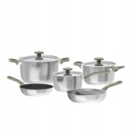 Berghoff Pot and pan set 8pcs olive | 5413821379197 | 5413821379197