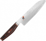 Zwilling MIYABI Santoku Kochmesser, Stahl, 180 mm, silber / braun, 34074-181-0 | 34074-181-0 / 1001978 | 4009839308079