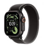Watch Ultra 3 GPS + Cellular 49mm Black Titanium Case with Black/Charcoal Trail Loop - S/M | MF1D4QP/A | 195950610529