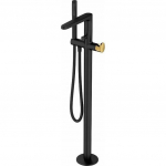 Bateria wannowa Cersanit Inverto wolnostojące czarny + złoto (S951-283) | S951-283 | 5902115799723