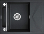 Zlewozmywak Deante Magnetic granitowy magnetyczny 1-komorowy z ociekaczem | ZRM G11A | 5908212094976