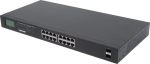 Switch Intellinet Network Solutions Gigabit 16x RJ45, POE+, 2x SFP, LCD, Rack 19 (561259) | 561259 | 0766623561259