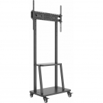 Mobile stand 32-70 inch 70kg with AV Pivot shelf | 367850 | 8059018367850