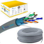 Extralink CAT5E FTP (F/UTP) Wewnętrzny | Kabel sieciowy skrętka | 305M | EX.18259 | 5903148918259