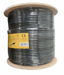 Cable CAT6 UTP LAN, wire, 305 m, outside, black | UPC-6004-SO-OUT | 8716309126823
