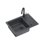 Plautuvė su mai&scaron;ytuvu Quadron GO SMART VERY BLACK, TQ6244GSBLM | brak | 5904310995849